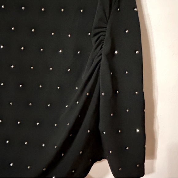 Express Black Sparkle Dress Sz S ✨SEXY, FLATTERING & SIMPLE✨ - Picture 3 of 7